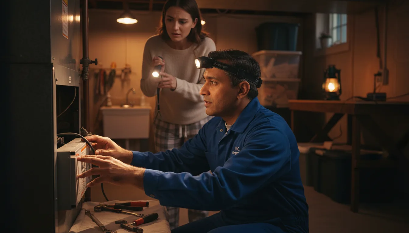 Emergency HVAC Repair in Oakland, ME near me · HVAC